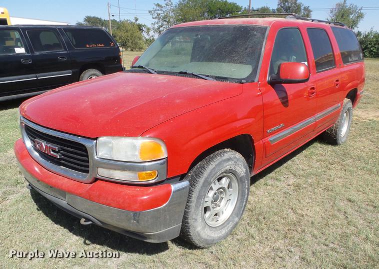 image for item DF2762 2001 GMC Yukon XL 1500 SLE SUV