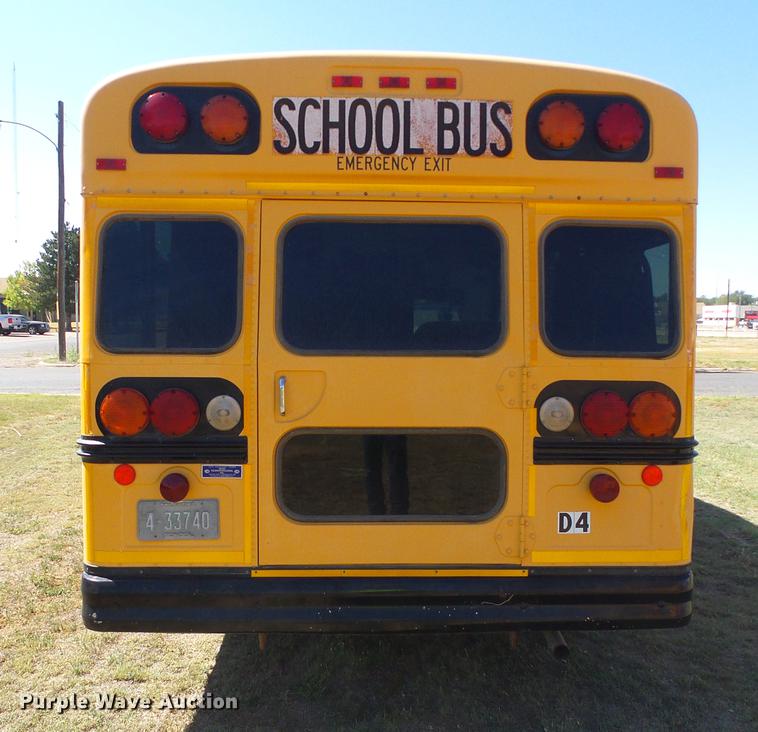 image for item DF2763 2001 Chevrolet Express G3500 Blue Bird school bus