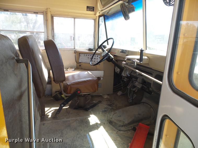 image for item DF2764 1991 Chevrolet 60 Blue Bird school bus