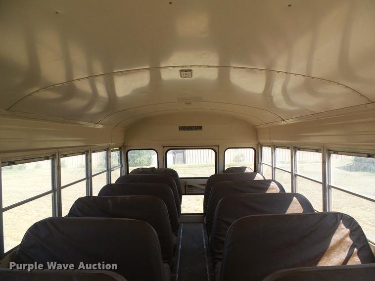 image for item DF2764 1991 Chevrolet 60 Blue Bird school bus