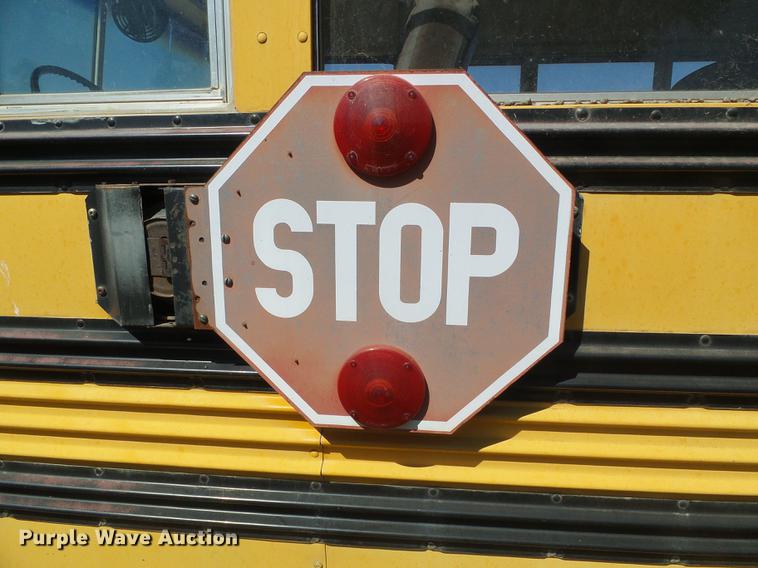 image for item DF2764 1991 Chevrolet 60 Blue Bird school bus