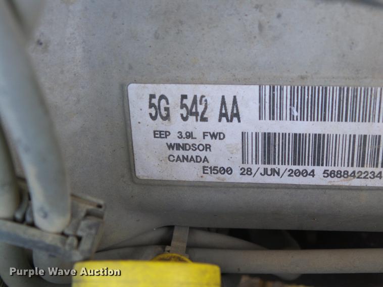 image for item DF2766 2005 Ford Freestar van