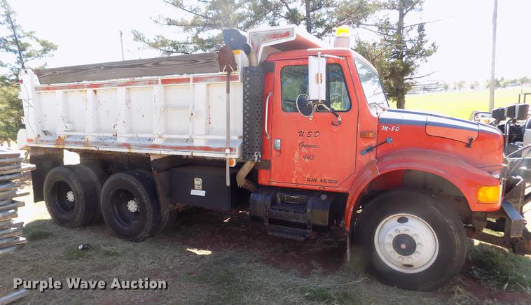 image for item DY9032 1991 International 4900 dump truck