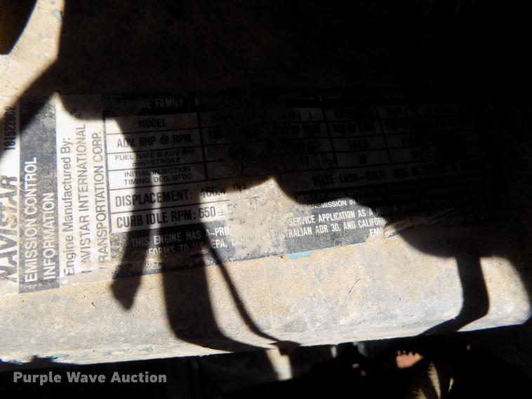 image for item DY9032 1991 International 4900 dump truck