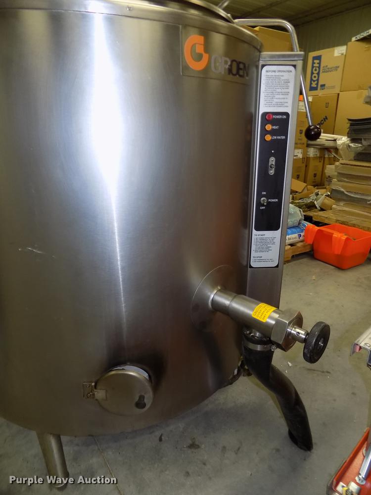 image for item DZ9573 2001 Groen AH-1E-40 steam kettle