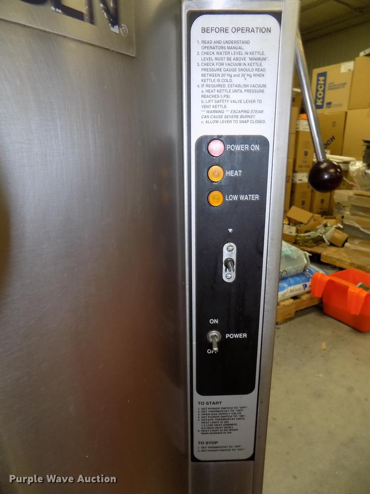 image for item DZ9573 2001 Groen AH-1E-40 steam kettle