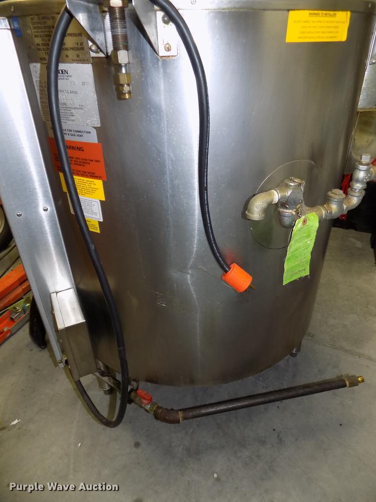 image for item DZ9573 2001 Groen AH-1E-40 steam kettle