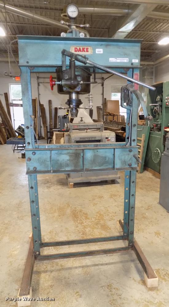 image for item DZ9578 Dake 50H shop press
