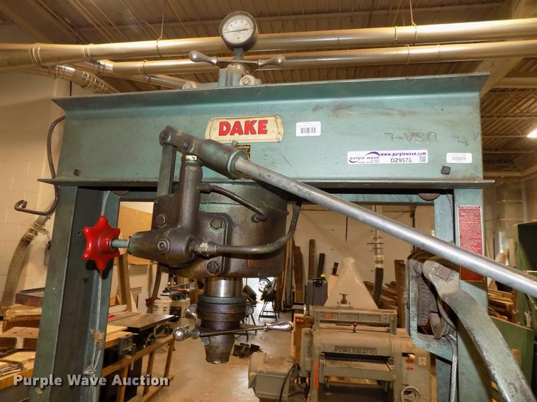 image for item DZ9578 Dake 50H shop press