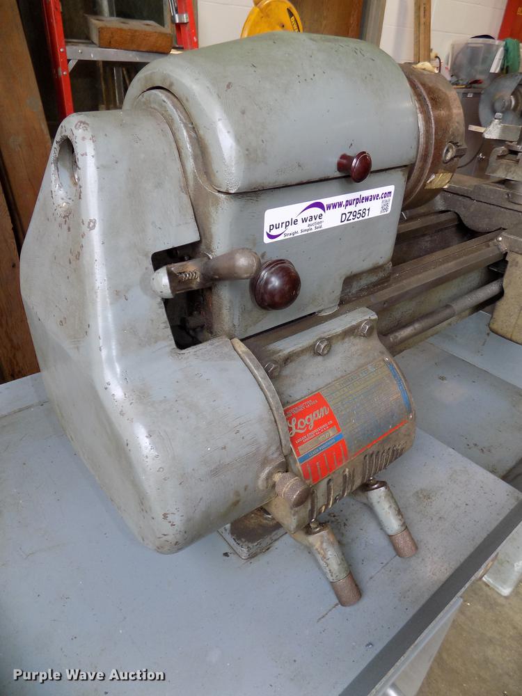 Logan 1875 metal lathe in Shenandoah, IA Item DZ9581 sold Purple Wave