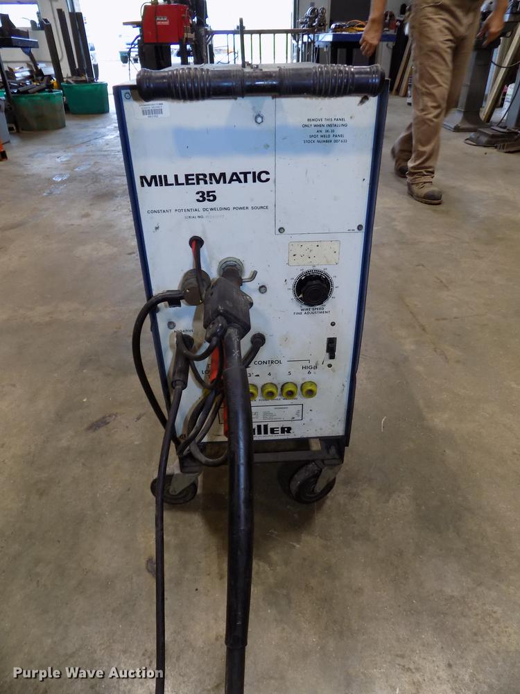 image for item DZ9584 Miller Millermatic 35 wire feed
