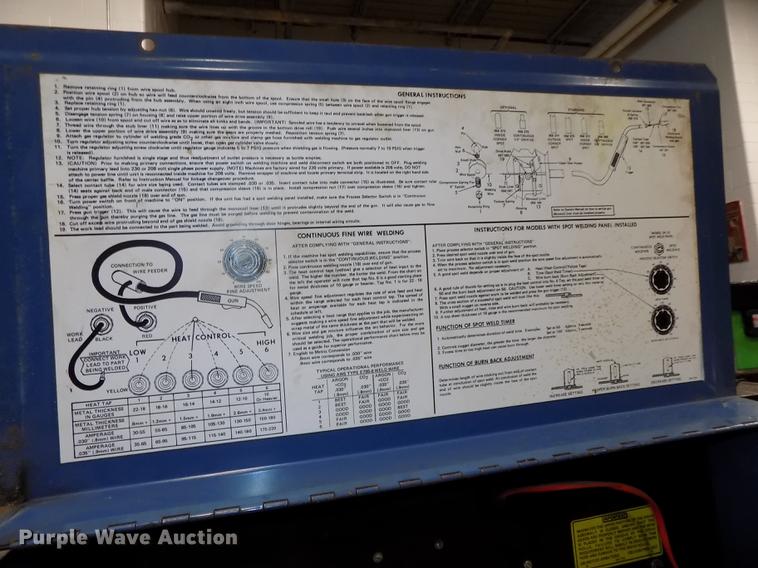 image for item DZ9584 Miller Millermatic 35 wire feed