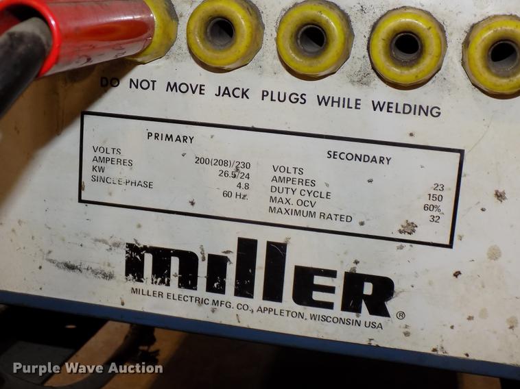 image for item DZ9584 Miller Millermatic 35 wire feed