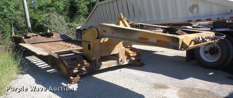 image for item EI9925 1989 Load King PHD80/100-3 lowboy equipment trailer