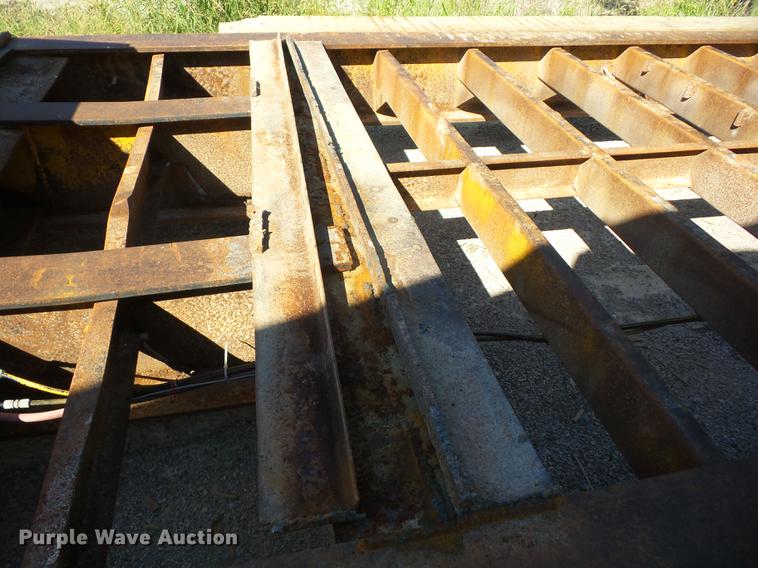 image for item EI9925 1989 Load King PHD80/100-3 lowboy equipment trailer