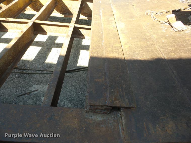 image for item EI9925 1989 Load King PHD80/100-3 lowboy equipment trailer