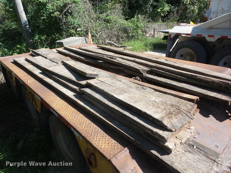 image for item EI9925 1989 Load King PHD80/100-3 lowboy equipment trailer