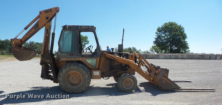 image for item EI9927 1983 Case 580 Super D backhoe