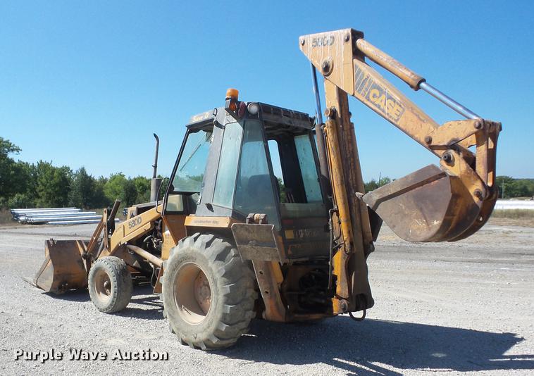 image for item EI9927 1983 Case 580 Super D backhoe