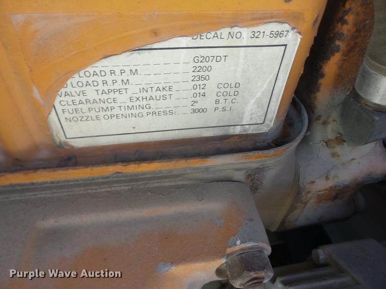 image for item EI9927 1983 Case 580 Super D backhoe