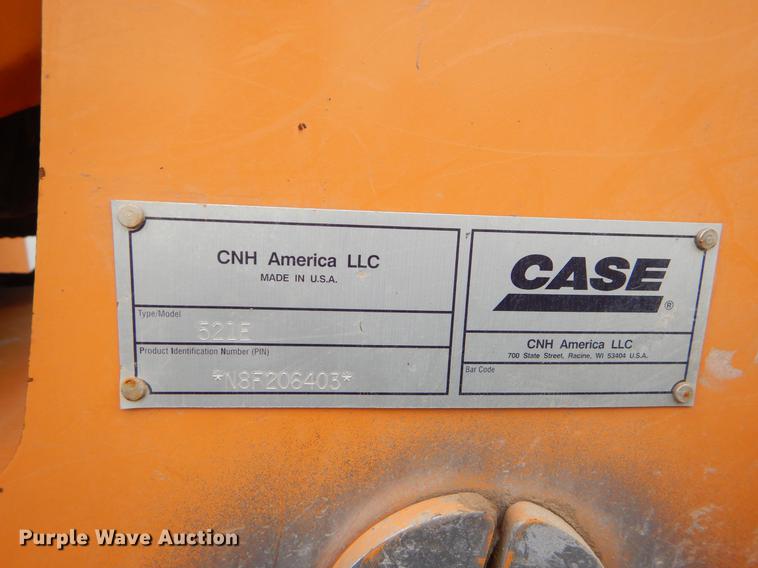 image for item EO9583 2008 Case 521E wheel loader