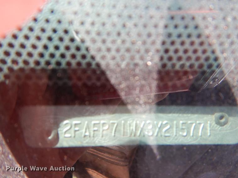 image for item EO9628 2003 Ford Crown Victoria Police Interceptor