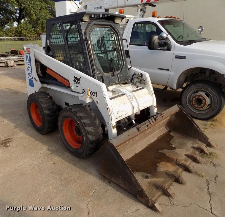image for item ER9148 1997 Bobcat 763 skid steer
