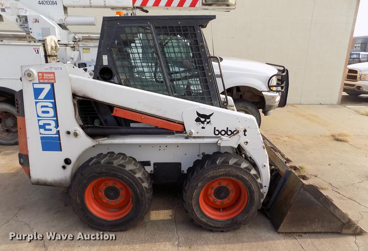 image for item ER9148 1997 Bobcat 763 skid steer