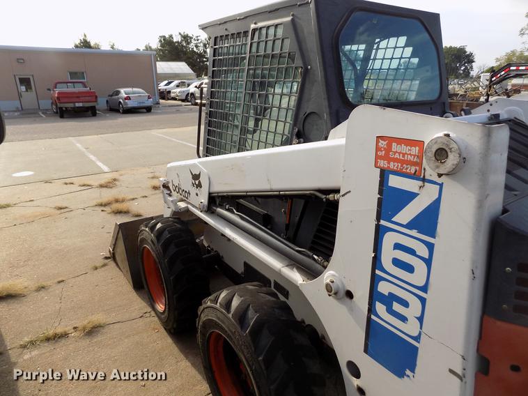 image for item ER9148 1997 Bobcat 763 skid steer