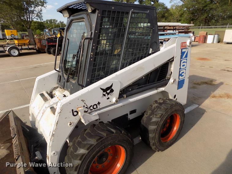 image for item ER9148 1997 Bobcat 763 skid steer