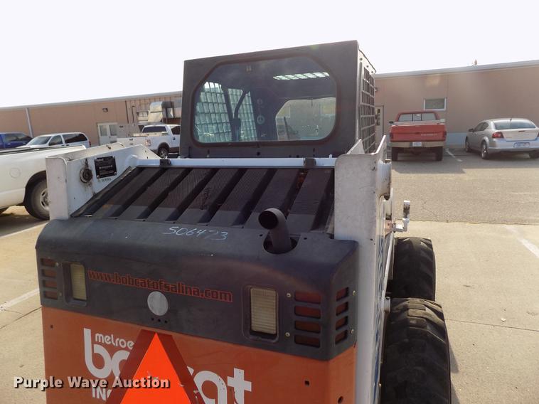 image for item ER9148 1997 Bobcat 763 skid steer
