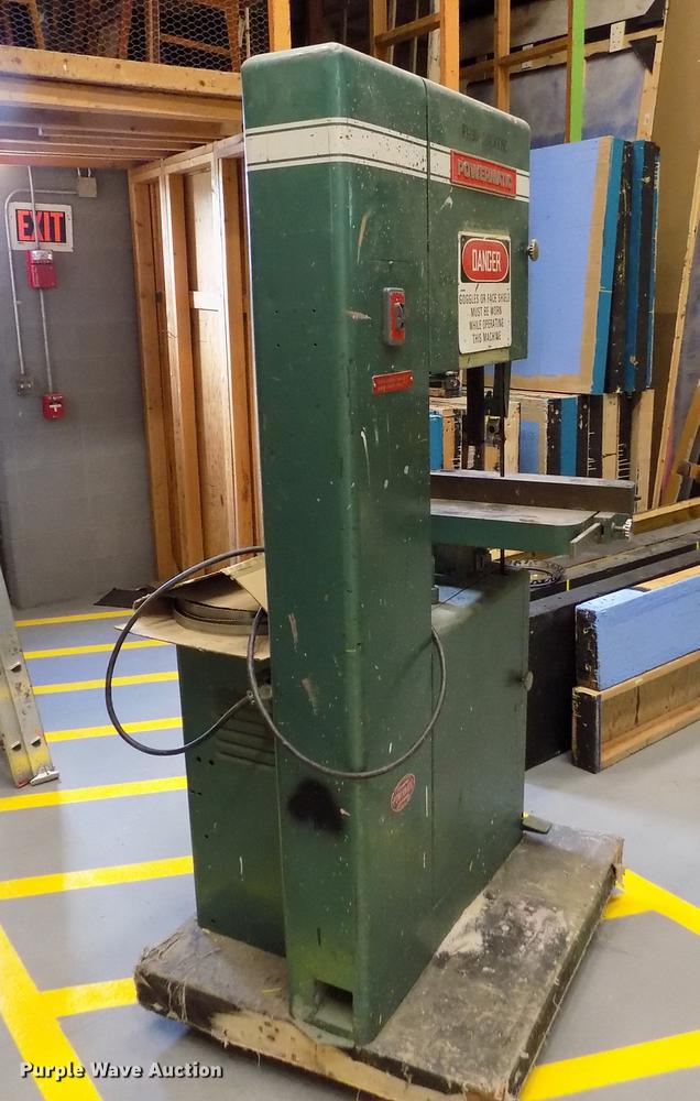 Powermatic 81 bandsaw in Hays, KS Item ER9161 sold Purple Wave