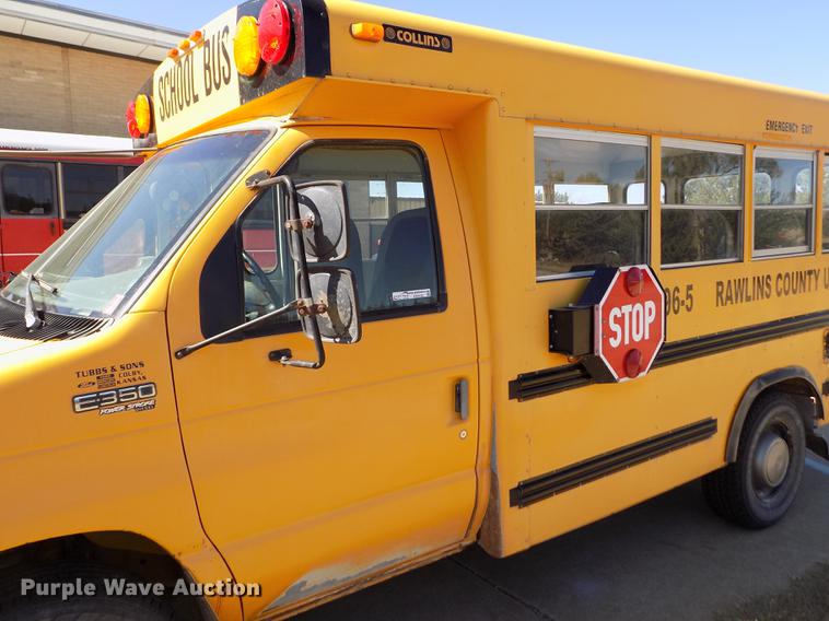 image for item ER9182 1996 Ford Econoline E350 school bus