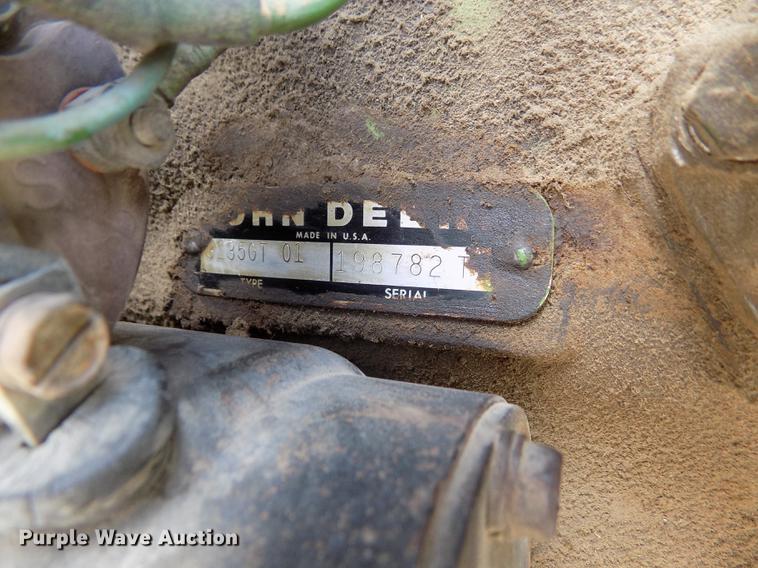 image for item ER9185 John Deere 1020 tractor