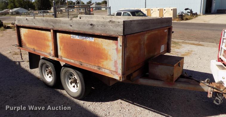 image for item ER9190 1995 Valley EZ Dumper dump trailer