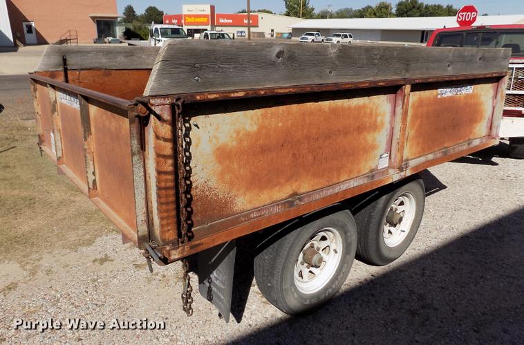 image for item ER9190 1995 Valley EZ Dumper dump trailer