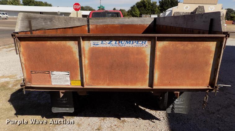 image for item ER9190 1995 Valley EZ Dumper dump trailer