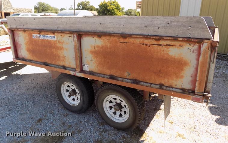 image for item ER9190 1995 Valley EZ Dumper dump trailer