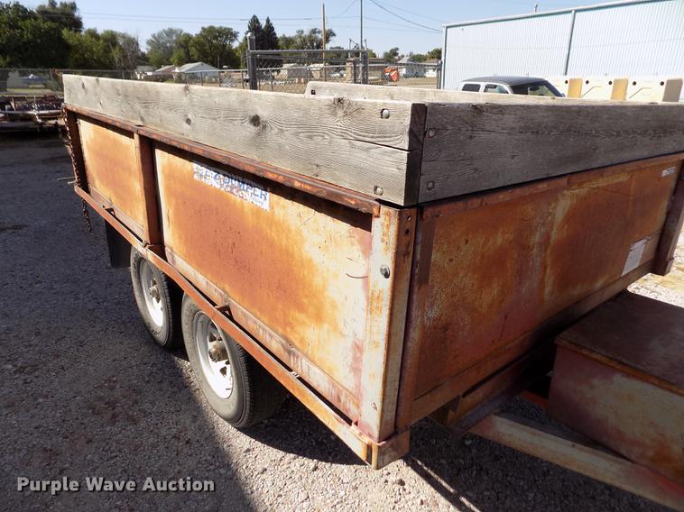 image for item ER9190 1995 Valley EZ Dumper dump trailer