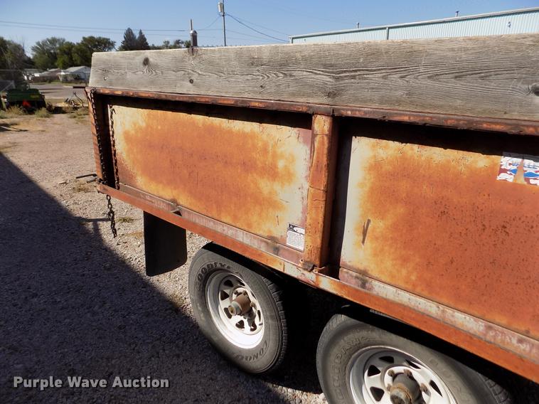 image for item ER9190 1995 Valley EZ Dumper dump trailer