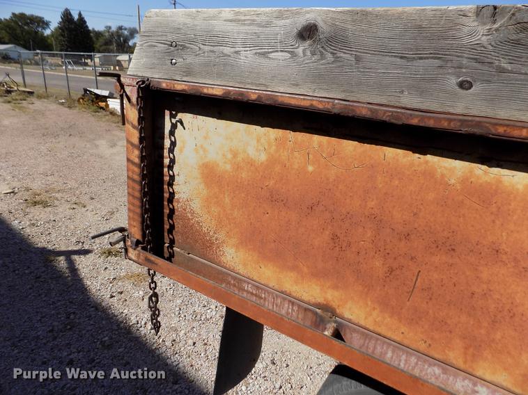 image for item ER9190 1995 Valley EZ Dumper dump trailer