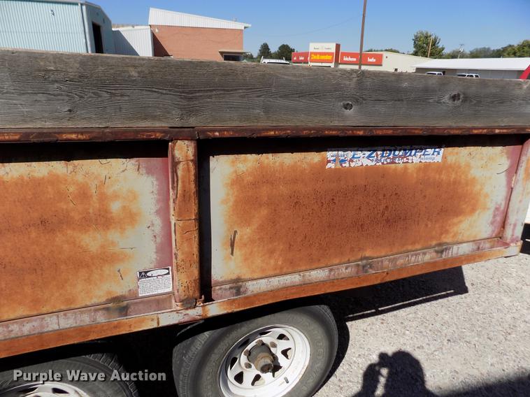 image for item ER9190 1995 Valley EZ Dumper dump trailer