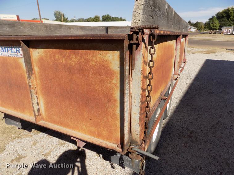 image for item ER9190 1995 Valley EZ Dumper dump trailer
