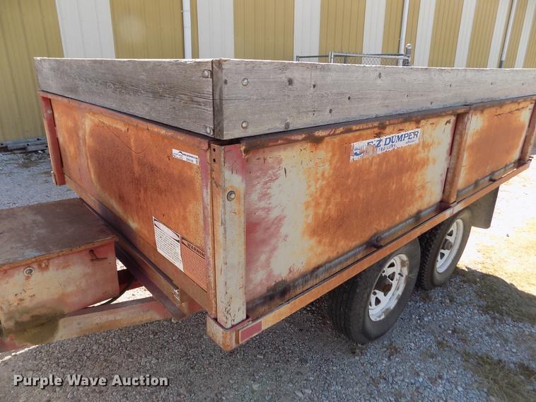image for item ER9190 1995 Valley EZ Dumper dump trailer