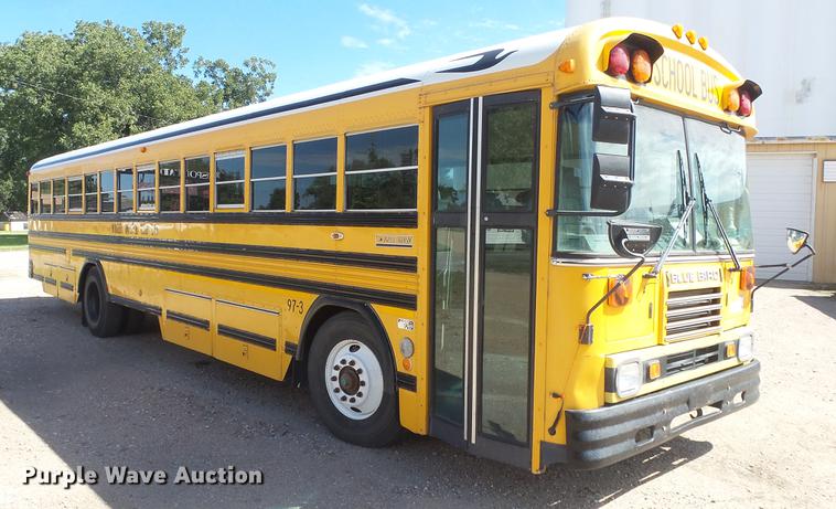 image for item EX9245 1998 Blue Bird TC2000 school bus
