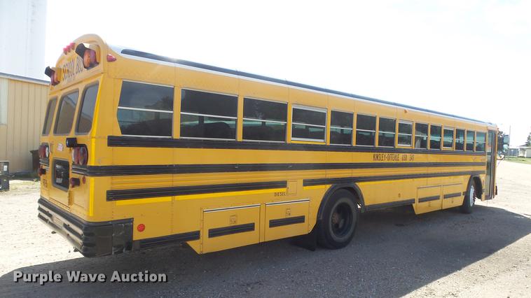 image for item EX9245 1998 Blue Bird TC2000 school bus