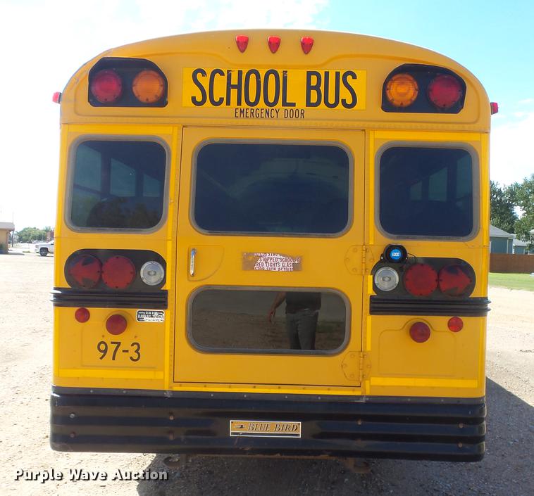 image for item EX9245 1998 Blue Bird TC2000 school bus