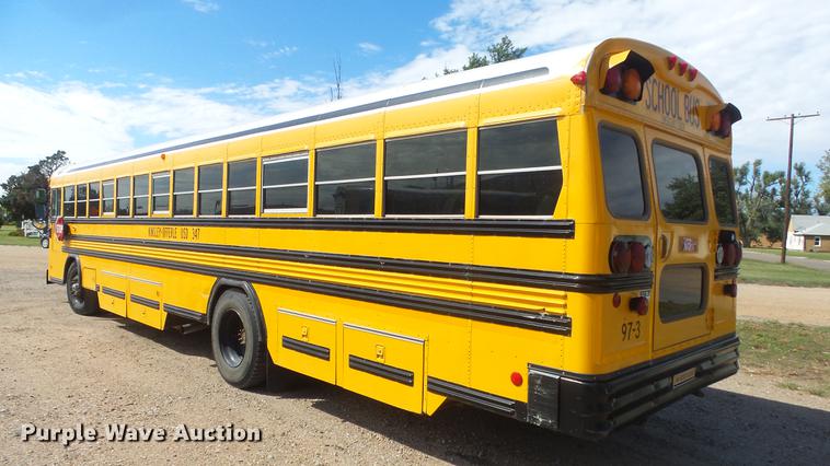 image for item EX9245 1998 Blue Bird TC2000 school bus