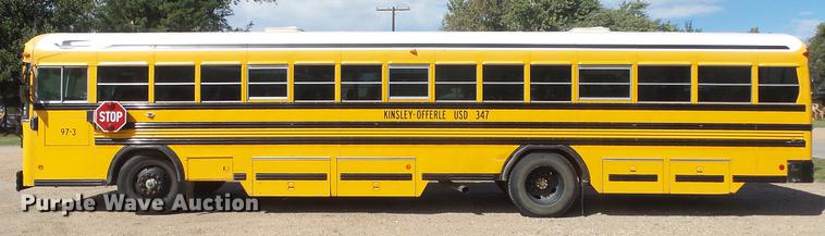 image for item EX9245 1998 Blue Bird TC2000 school bus