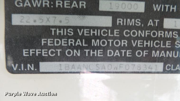 image for item EX9245 1998 Blue Bird TC2000 school bus